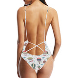 Hot air balloon pattern Women's One-Piece Swimsuit