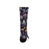 Colorful mushroom pattern Crew Socks