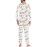 English Bulldog Pattern Print Design 01 Men's All Over Print Pajama