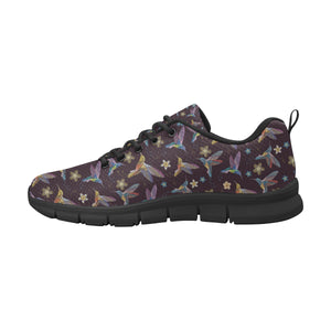 Hummingbird Pattern Print Design 04 Women's Sneaker Shoes