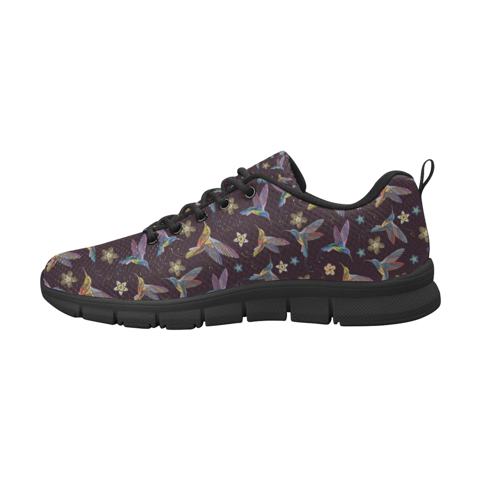 Hummingbird Pattern Print Design 04 Women's Sneaker Shoes
