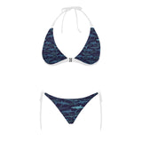 Shark pattern Sexy Bikinis Two-Piece Swimsuits