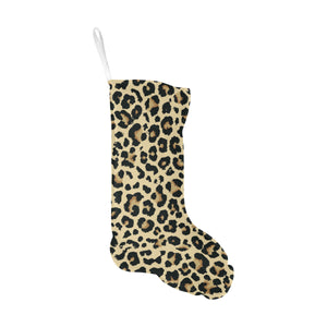Leopard print design pattern Christmas Stocking