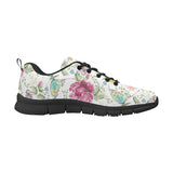 Hand drawn butterfly rose Men's Sneaker Shoes