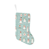 Cute snowman pattern Christmas Stocking