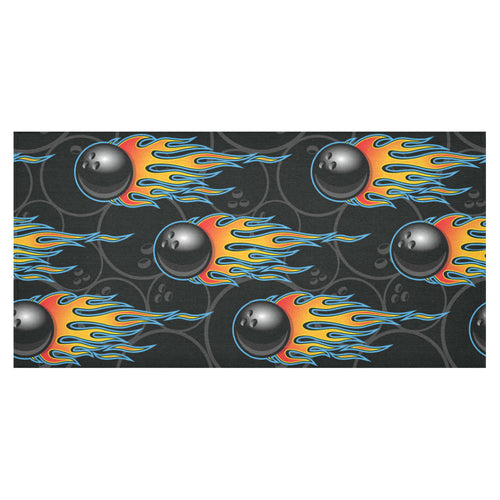 Bowling balls flame pattern Tablecloth