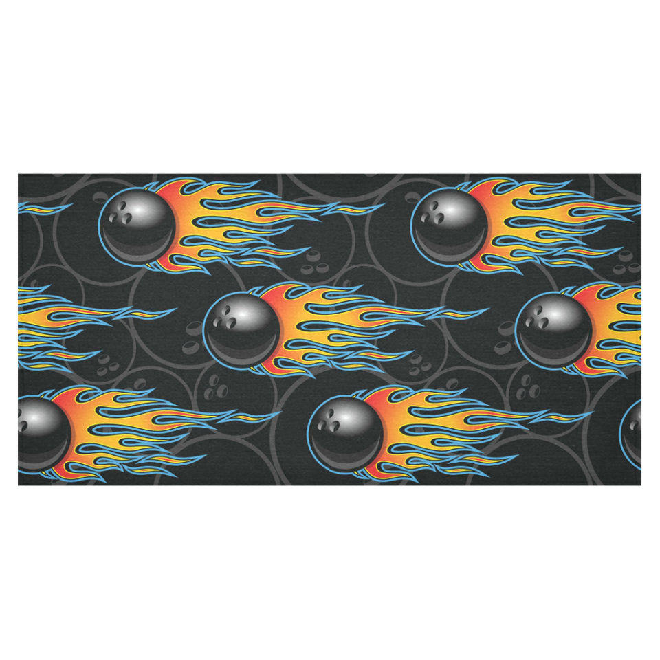 Bowling balls flame pattern Tablecloth