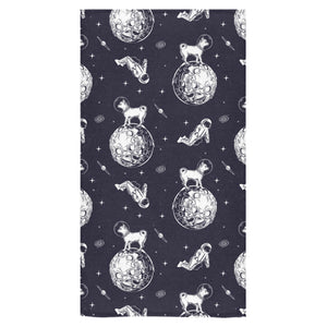 Chihuahua space helmet. astronaut pattern Bath Towel