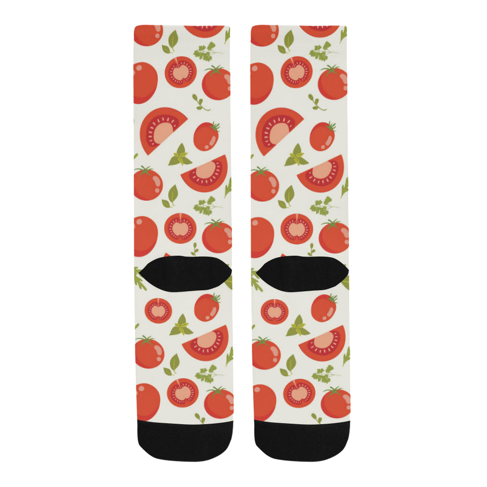 Tomato pattern Crew Socks