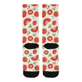 Tomato pattern Crew Socks