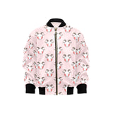 Cute goat pattern Kids' Boys' Girls' Bomber Jacket