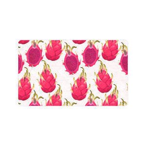 dragon fruits design pattern Doormat