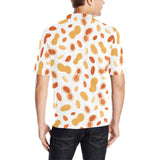 peanuts pattern Men's All Over Print Polo Shirt