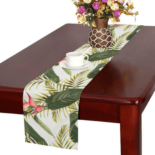 heliconia pattern Table Runner
