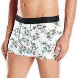 Peacock feather pattern Men's All Over Print Boxer Briefs Men's Underwear
