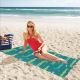 Crocodile pattern Beach Towel