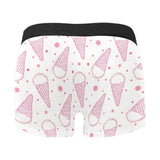 Hand drawn ice cream pattern Men's All Over Print Boxer Briefs Men's Underwear