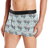 Lovely Sea Otter Pattern Men's All Over Print Boxer Briefs Men's Underwear