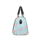 Cute cow flower pattern Travel Bag