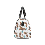 sea lion Seals jellyfish pattern Travel Bag