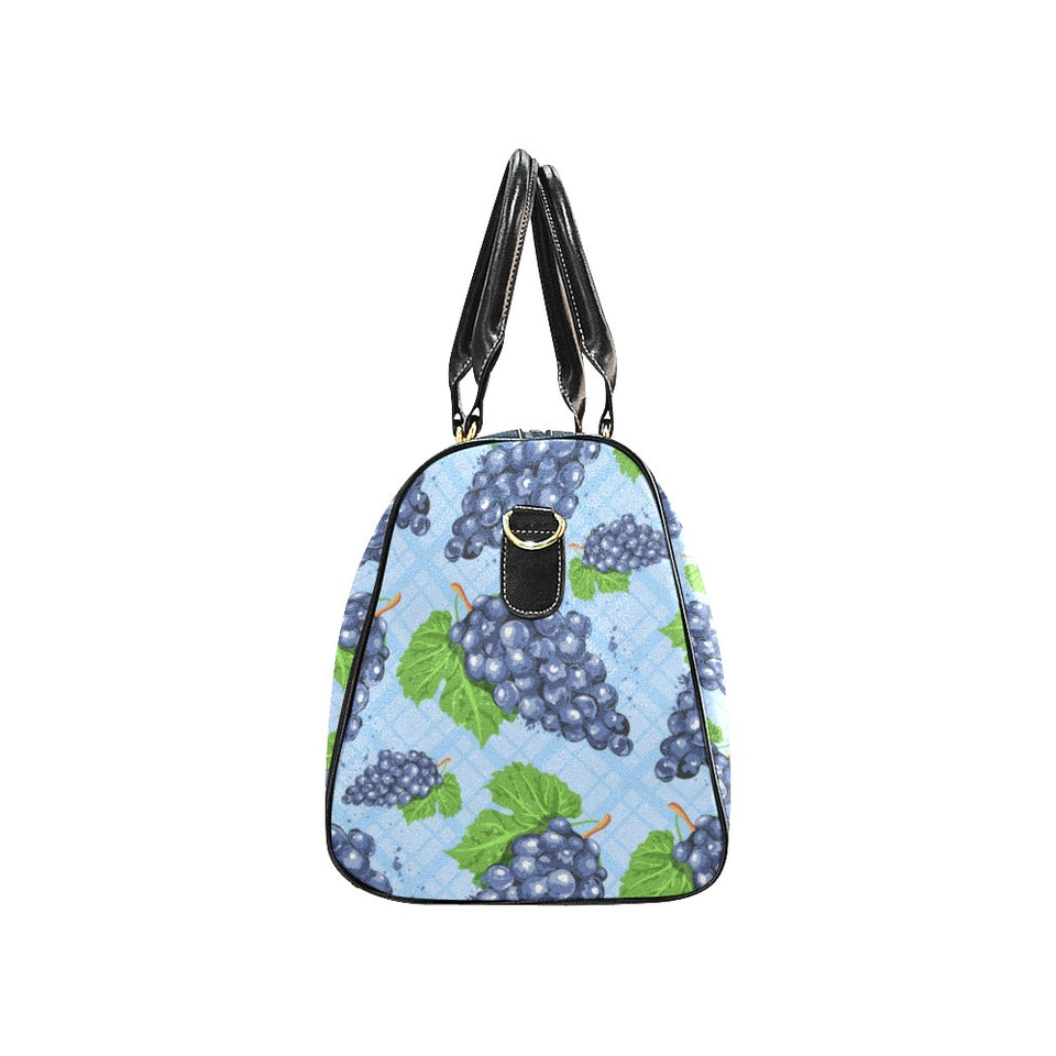 Watercolor grape pattern Travel Bag
