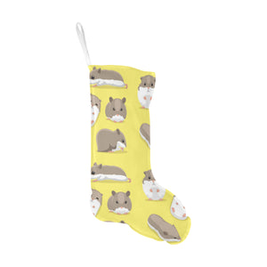 Cute Hamster pattern Christmas Stocking