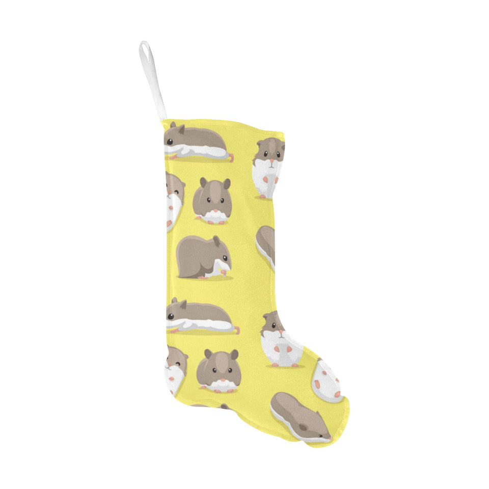 Cute Hamster pattern Christmas Stocking