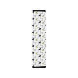 Seagull Pattern Print Design 05 Car Seat Belt Cover