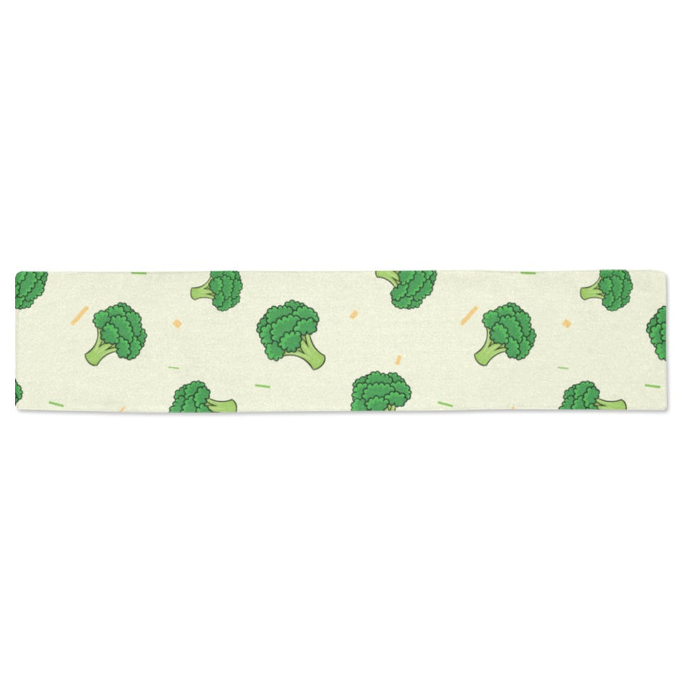 Broccoli pattern Table Runner