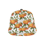 Oranges pattern background All Over Print Snapback Cap