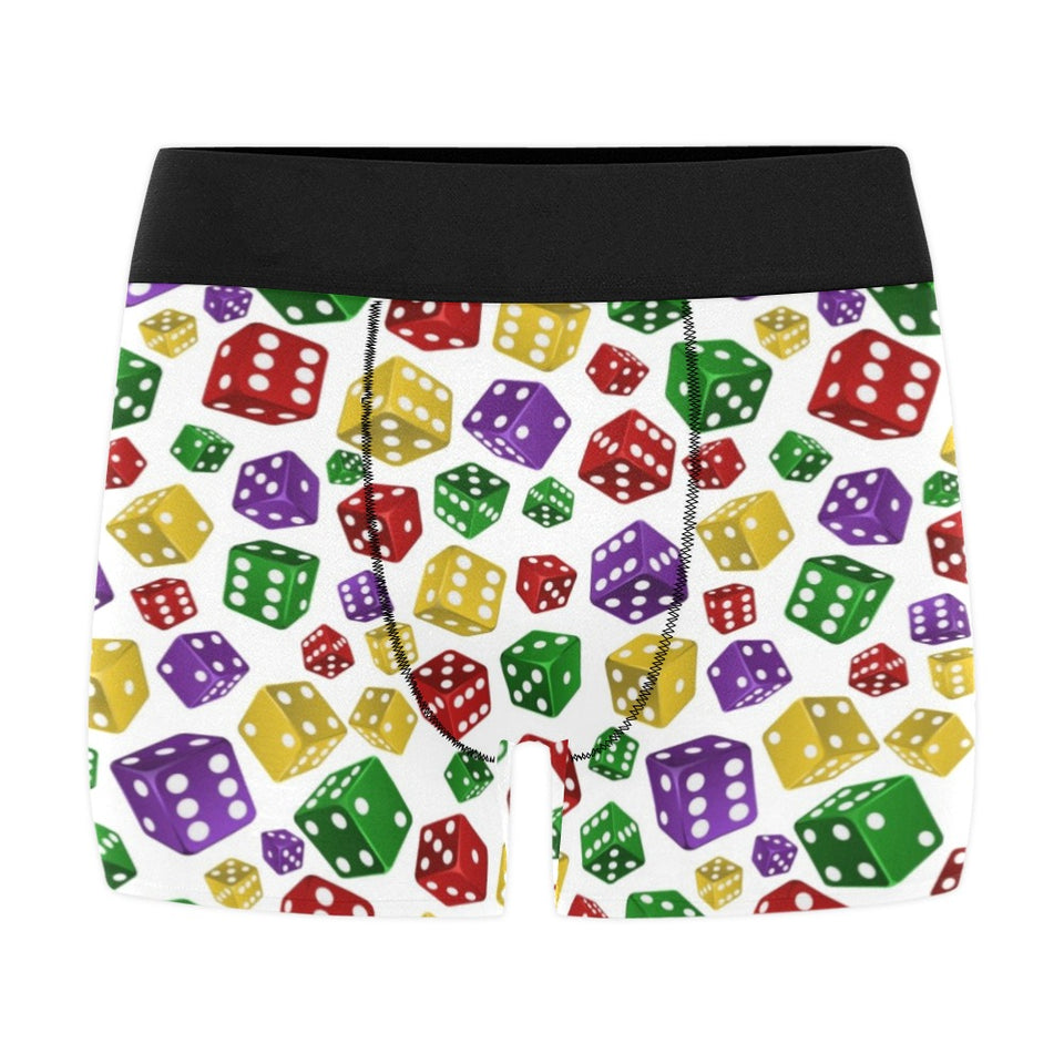 Dice Pattern Print Design 03 Men's All Over Print Boxer Briefs Men's Underwear