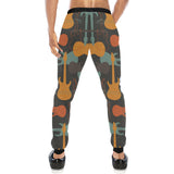 electric guitars pattern Unisex Casual Sweatpants