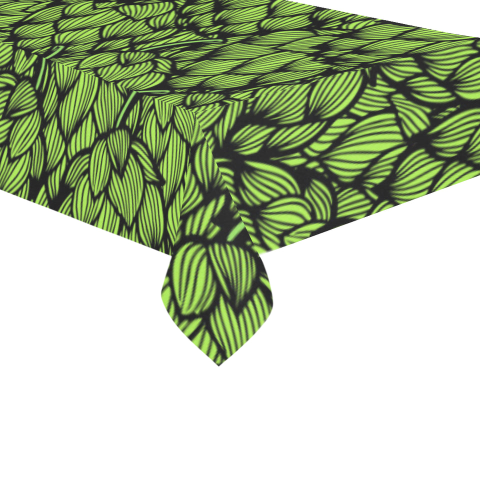 Green hop pattern Tablecloth