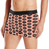 Lips Pattern Print Design 02 Men's All Over Print Boxer Briefs Men's Underwear