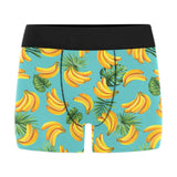 Banana Palm Leaves pattern background Men's All Over Print Boxer Briefs Men's Underwear