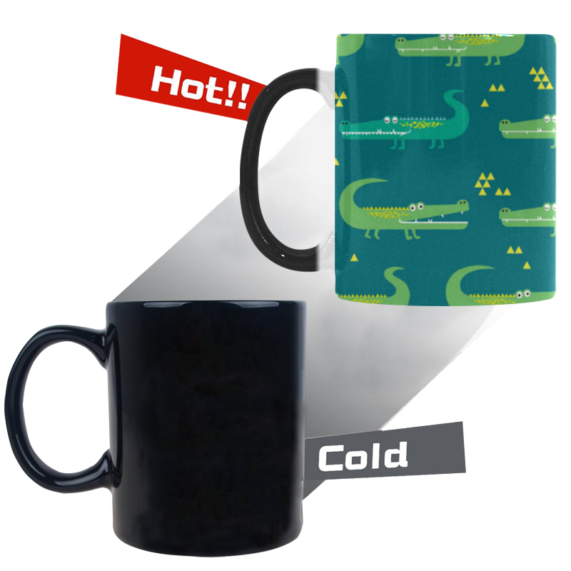 Crocodile pattern Morphing Mug Heat Changing Mug