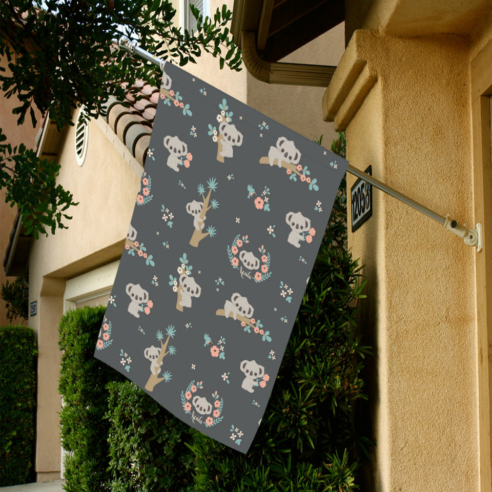 Cute koala pattern House Flag Garden Flag