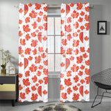 Canada Pattern Print Design 02 Gauze Curtain