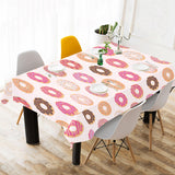 Colorful donut pattern Tablecloth