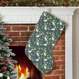 Pelican Pattern Print Design 05 Christmas Stocking