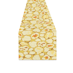 Popcorn Pattern Print Design 04 Table Runner