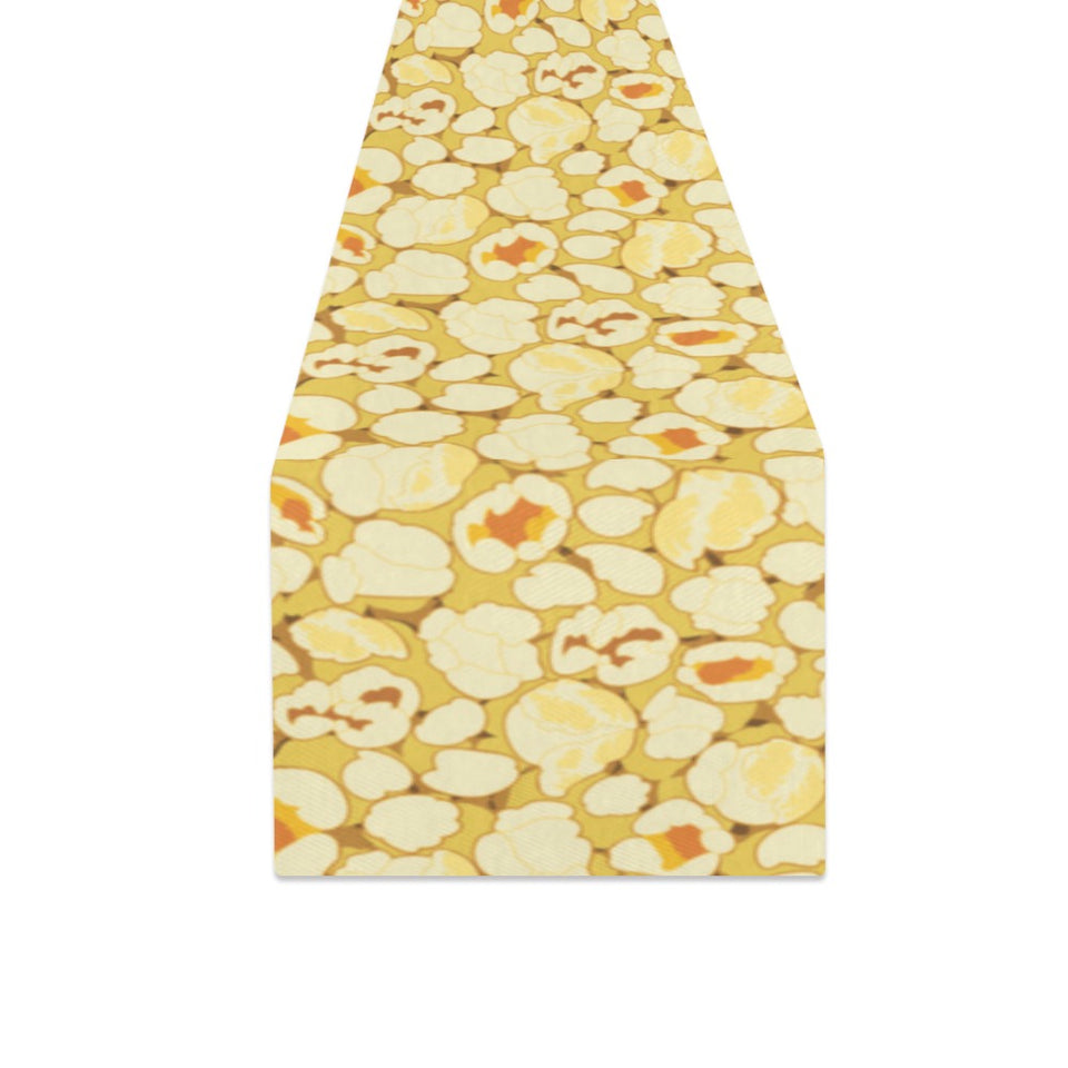 Popcorn Pattern Print Design 04 Table Runner