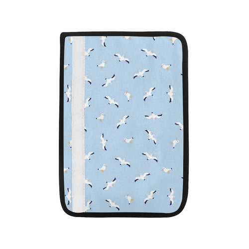 Seagull Pattern Print Design 02 Car Seat Belt Cover