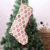 Colorful donut pattern Christmas Stocking