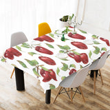 Red apples pattern Tablecloth