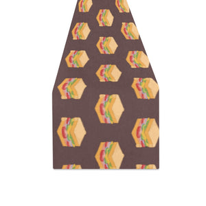 Sandwich Pattern Print Design 04 Table Runner