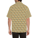 English Bulldog Pattern Print Design 02 Men's All Over Print Hawaiian Shirt (Model T58)