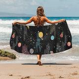 space pattern Beach Towel