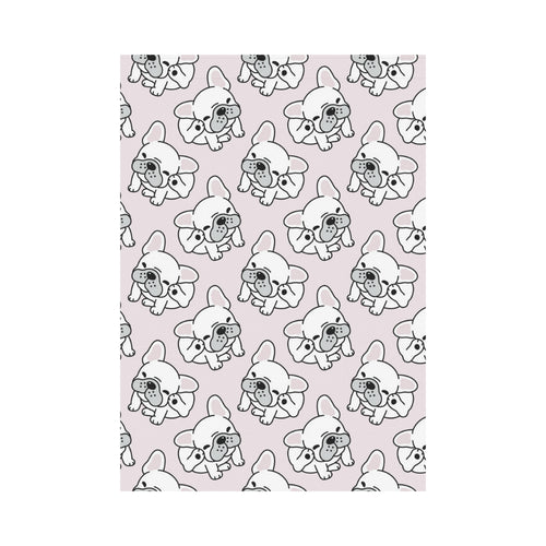 Cute french bulldog pattern House Flag Garden Flag