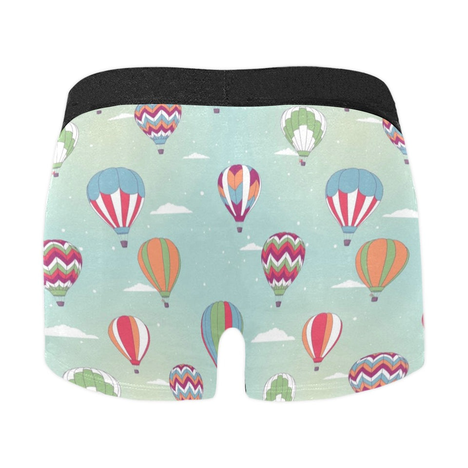 Hot Air Balloon design Pattern Men's All Over Print Boxer Briefs Men's Underwear